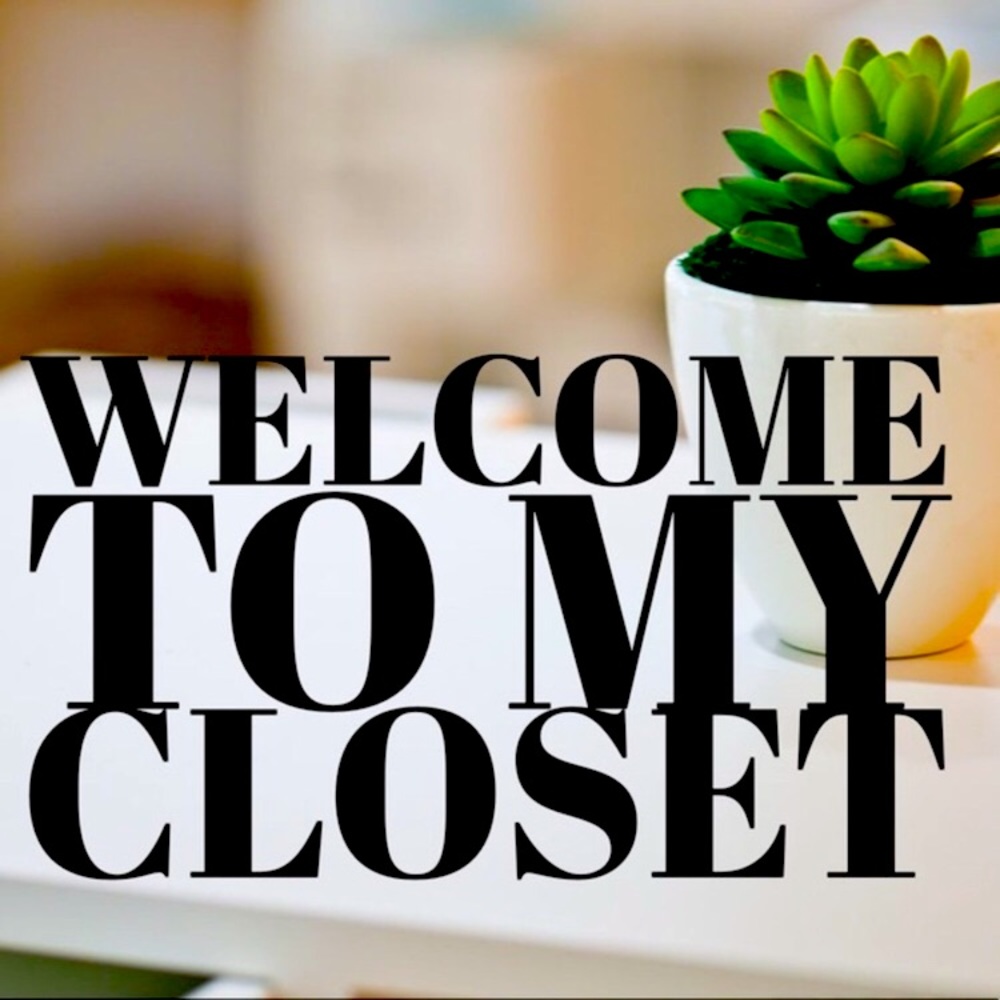 Welcome to my closet !!!